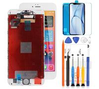 LADYSON Pantalla LCD para iPhone 6S Plus 5,5" LCD Display 3D Touch Screen Digitizer Assembly para iPhone 6s Plus A1634 A1687 A1690 A1699 Cristal Pantalla de Repuesto con Herramientas (Blanco)