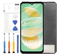 LADYSON Pantalla LCD para OUKITEL WP28 Pantalla para OUKITEL WP28 LCD Display Táctil Digitizer Assembly Piezas de Reparación con Herramientas (Negro)