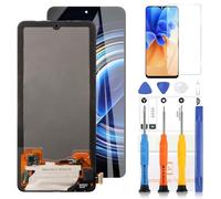 LADYSON Pantalla LCD para Xiaomi Redmi K50 / Redmi K50 PRO Pantalla para Xiaomi Poco F4 LCD Pantalla Táctil Digitalizador Asamblea Reemplazo Kit de Reemplazo con Herramienta (OLED Negro)