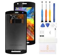 LADYSON Pantalla LCD para Zebra TC21 TC26 Reemplazo de Pantalla para Zebra TC21 TC26 LCD Diaply Touch Screen Digitalizador Asamblea Piezas de Reparación con Herramientas(Negro)…