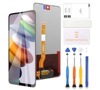 LADYSON Pantalla LCD TFT para Realme 12X 5G, pantalla LCD de repuesto para Realme 12 x 5G, digitalizador táctil, kit de montaje de vidrio completo con herramientas (negro sin marco)