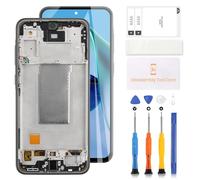 LADYSON Pantalla LCD TFT para Samsung Galaxy A36 5G LCD de repuesto para Samsung Galaxy A36 5G/A366B/A366E, pantalla táctil, digitalizador, kit de piezas de reparación con marco (sin huellas