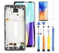 LADYSON Pantalla OLED LCD para Samsung Galaxy A52 4G A525 SM-A525F LCD Pantalla Táctil Digitalizador Montaje Kit de Reemplazo con Herramienta (Negro, No para A52S & A52 5G)