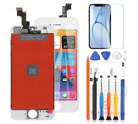 LADYSON Pantalla para iPhone 5S/SE 2016 Pantalla LCD Touch Screen Digitizer Piezas de repuesto A1453 A1457 A1518 A1528 A1530 A1533 4.0 pulgadas LCD Pantalla para iPhone 5S/SE 2016 Display