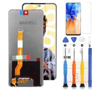 LADYSON Pantalla para Oppo Realme C55 RMX3710 Pantalla 6.72" para Realme C55 Pantalla LCD Pantalla Táctil Asamblea Reemplazo de Cristal Digitalizador con Herramientas (negro)