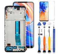 LADYSON Pantalla para Xiaomi Redmi Note 11 2201117TG/2201117TI/2201117TY/2201117TL LCD Pantalla Táctil Replacement de visualización montada con kit de reparación herramienta (negro marco)