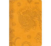 Ladytimer Grande Deluxe Honey 2023 - Agenda de bolsillo A5 (15 x 21 cm), cubierta Tucson, con estampado en relieve, semanal, 128 páginas Alpha Edition