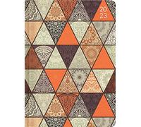 Ladytimer Midi Oriental 2023 - Calendario de bolsillo 12 x 17 cm - Patrón - con lámina mate - Libro de notas - Semanal - 192 páginas Alpha Edition