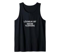Lächeln ist Meine Tarnung Camiseta sin Mangas