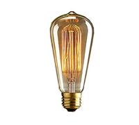 Laes 984620 LED Estándar Vintage E27, 40 W, 64 x 142 mm