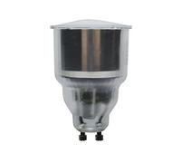 Laes - Bombilla Dicroica Ahorro Energía, GU10, 11 watts, Blanco, 50 x 76 mm
