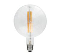 Laes - Bombilla Globo Filamento LED Vintage, E40, 12 watts, Transparente, 200 x 290 mm
