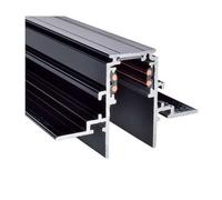 LAES Carril enpotrable Track Light 48V, Negro