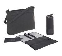 Lässig 1101030236 - Bolsa de pañales tender shoulder bag anthracite, unisex
