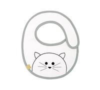 Lässig 1311010108 Babero Waterproof Small Bib Little Chums Cat, multicolor