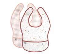 Lässig 1311019836 - Babero con colector de protección 2 piezas / garden explorer chica, unisex Lot de 1