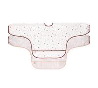 Lässig 1311021836 - Babero manga larga en conjunto de 2 piezas / garden explorer chica, unisex Lot de 1