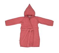 Lässig 1312013611-18 - Albornoz para niños/muslin bathrobe palo de rosa. 12-18 months, unisex Lot de 1