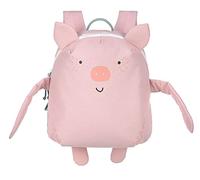LÄSSIG About Friends Mochila infantil con correa para el pecho a partir de 3 años, 28 cm, 3,5 L, Bo Pig