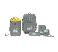 Lässig Adventure Bus Set de útiles escolares, 40 cm, Blue