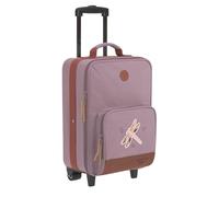 LÄSSIG Adventure Carro para niños con correas de embalaje y ruedas, 46 cm, 18 L, Dragonfly púrpura