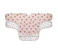 LÄSSIG Baby Long Sleeve Bib Set (2 pcs.) para atar en el protector de captura/babero de manga larga
