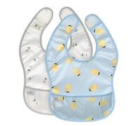 LÄSSIG Bebé Set Babero 2 Pzs. con Protección Repelente al Agua/Lightweight Bib