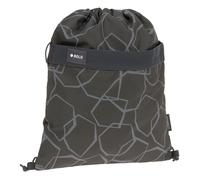 Lässig bolsa de gimnasio School String Bag Bold Edges Grey