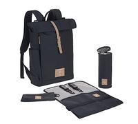 LÄSSIG Mochila cambiador Backpack Rolltop night blue