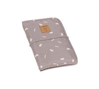 LÄSSIG Bolsa para pañales con cambiador para llevar/Changing Pouch Blocks taupe