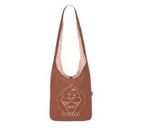 Lässig bolso bandolera Green Label Charity Shopper Tree Rust marrón