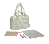 LÄSSIG Bolso cambiador con asa de transporte e fasciatoio, attacco per carrozzina, idrorepellente/GRE Everyday Bag Leo light khaki