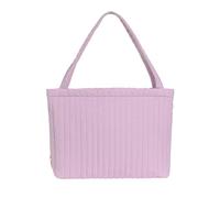 LÄSSIG Bolso cambiador shopper con fijación para cochecito/Casual MIX Shopper Cotton lavender