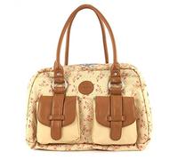 Lässig bolso de hombro bolso de pañales Vintage Metro Bag Rosebud Fairytales beige