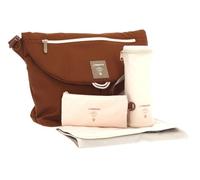 Lässig bolso de pañales bolso bandolera Green Label Manu Messenger Bag Rust marrón