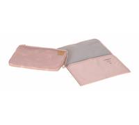 Bolsa para pañales LÄSSIG con Cambiador para Llevar de Viaje/Casual Changing Organizer Soft Stripes Rose