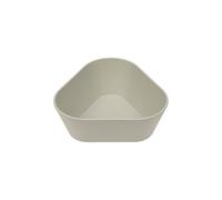LÄSSIG cuenco para niños sin melamina, sin BPA, de biocomposite/Bowl Geo, warm grey