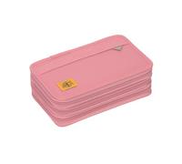 LÄSSIG Estuche Lleno 20 Piezas/School Triple Pencil Case Unique Pink