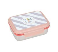 LÄSSIG Fiambrera para niños Fiambrera de acero inoxidable Fiambrera para el desayuno Sostenible Guardería Escuela/Lunchbox Stainless Steel Sunny Explorer green/blue
