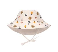 LÄSSIG Gorro de playa para bebés y niños, sombrero de verano, sombrero para niños, sombrero para bebés, reversible, transpirable, protección UV 80/protección solar, sombrero de pescador, 43- 45