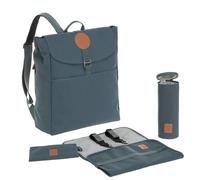Lässig - Mochila para pañales y cambiador para bebé, bolsa elegante, con accesorios para cambiar pañales, mochila de aventuras petróleo
