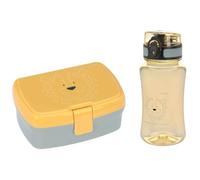 Lässig Juego De Almuerzo Recipientes Fiambrera + Botella Para Beber (460 Ml)/about Friends Lion, Naranja, Única