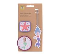 Lässig Set de etiquetas y parches para la escuela/School Patches Set, Mermaid