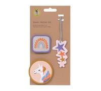 Lässig Set de etiquetas y parches para la escuela/School Patches Set, Unicorn