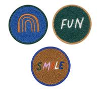Lässig Little Gang Patches Set 3-teilig Smile / Fun
