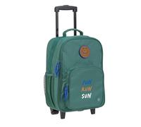 LÄSSIG Maleta Infantil Trolley Maleta de Viaje con asa telescópica y Ruedas para niños Equipaje de Mano/Trolley Dark Green