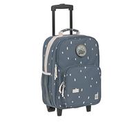 Lässig Maleta Trolley Infantil Maleta de Viaje con Barra Telescópica y Ruedas para Niños Maleta de Mano/Trolley Happy Prints Midnight Blue