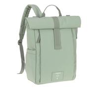 Lässig Mochila cambiador para bebé Mochila cambiador con cambiador, fijación para cochecito, portabiberón de producción sostenible/GRE Rolltop Up Backpack
