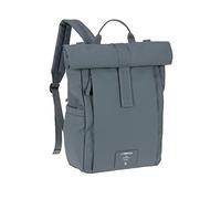 Lässig Mochila cambiador para bebé Mochila cambiador con cambiador, fijación para cochecito, portabiberón de producción sostenible/GRE Rolltop Up Backpack