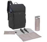 LÄSSIG Backpack Mochila cambiador Slender Up black